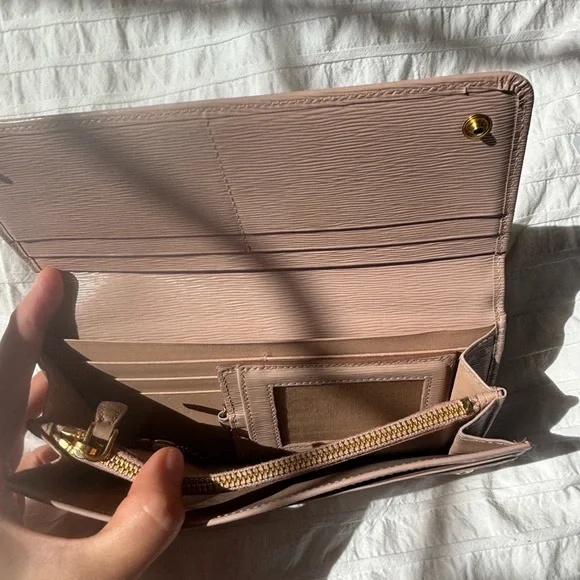 Prada Cammeo Leather Wallet